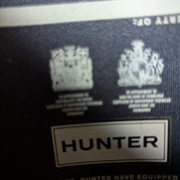 Hunter Boots Womens Size 8 US Black Matte Original Rain Boots Tall - Picture 4 of 4